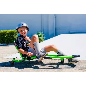 EzyRoller Spinner Pro X Πράσινο 360° Ποδήλατο-Καρτ για Παιδιά από 10 ετών