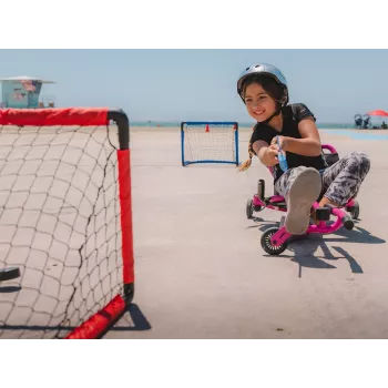 EzyRoller EZ-HOCKEY Σετ Χόκεϊ για 4 Παίκτες (Τέρματα, Μπαστούνια, Πακ)
