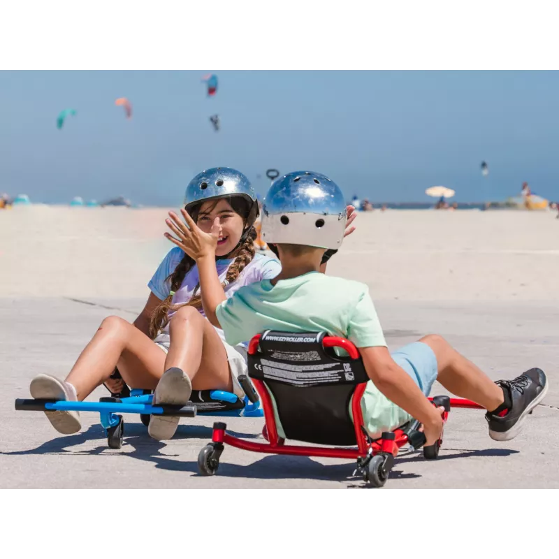 EzyRoller Spinner X Green 360° Drifting Ride-On για παιδιά 4-12 ετών