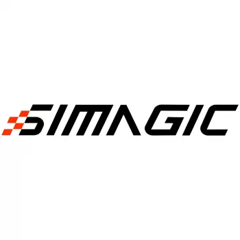 Simagic πατάκι - μαύρο / κόκκινο