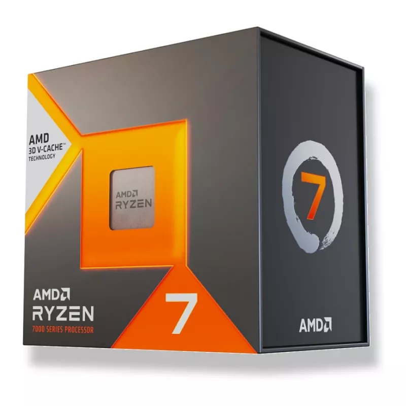 AMD Ryzen 7 7700X3D 4,0 GHz 8-Core AM5 Επεξεργαστής (WOF)