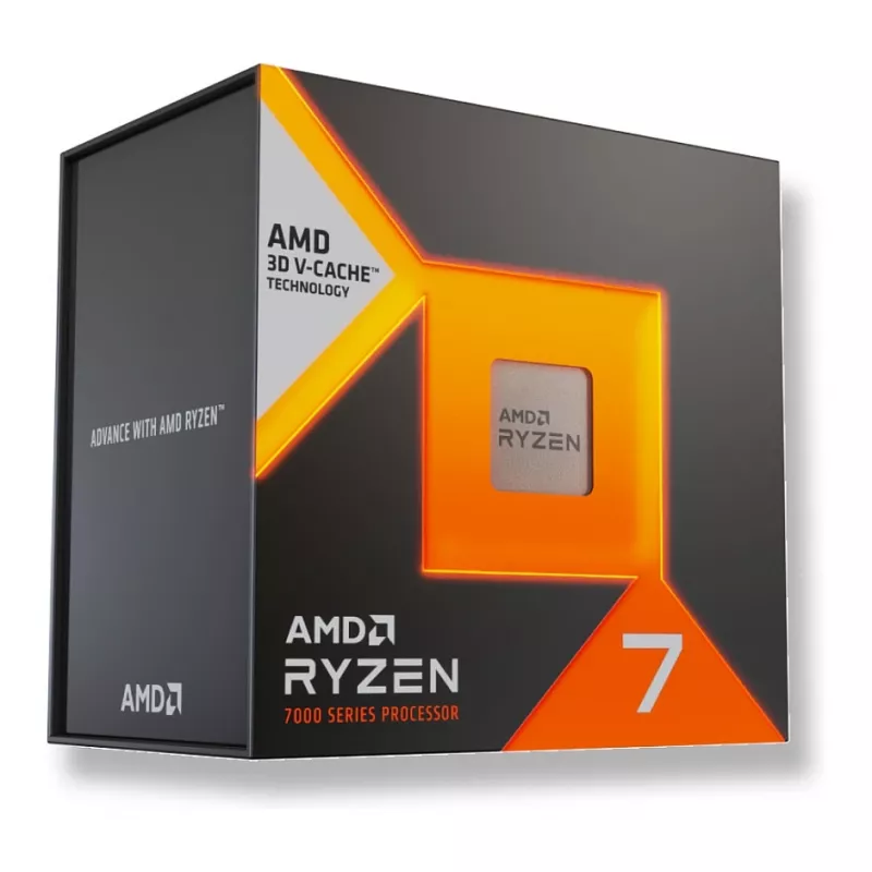 AMD Ryzen 7 7700X3D 4,0 GHz 8-Core AM5 Επεξεργαστής (WOF)