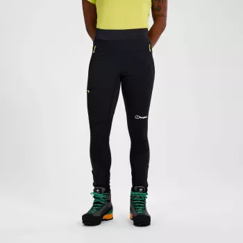 Berghaus MTN Guide Alpine Legging γυναικείο softshell κολάν - μαύρο, μέγεθος L