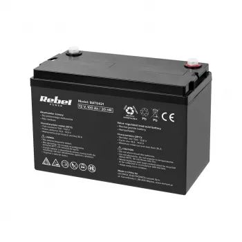 REBEL VIPOW Μπαταρία gel 12V 100Ah
