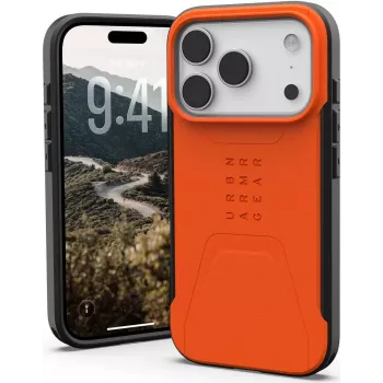 UAG Civilian MagSafe Θήκη για iPhone 17 Pro, πορτοκαλί