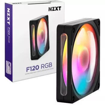 NZXT F120 RGB 120mm PWM Ανεμιστήρας Μαύρο