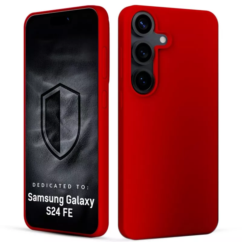 3MK PROTECTION Samsung Galaxy S24 FE - 3mk Hardy Mellow Case Κόκκινο