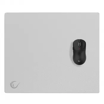 Rampage Vision Glass Mouse Pad XL 450 × 400 mm Micro-etched Γκρι