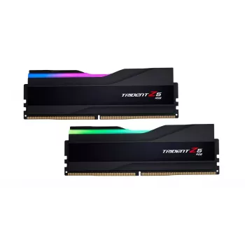G.Skill Trident Z5 RGB 32GB (2x16GB) DDR5 6600MHz CL34 Kit Μνήμης Desktop - Ματ Μαύρο