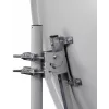 CORAB Offset Δορυφορικό Πιάτο 80 cm Ανοιχτό Γκρι (COR-800SAE-J)