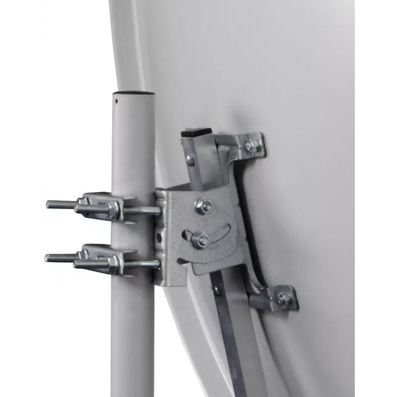 CORAB Offset Δορυφορικό Πιάτο 80 cm Ανοιχτό Γκρι (COR-800SAE-J)
