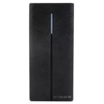 VIDOS ZS46 Αναγνώστης Καρτών RFID Proximity, 125 kHz, Wiegand, IP65, Μαύρο