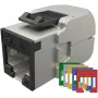 SOLARIX Cat.6 STP RJ45 Toolless Keystone Module - Μεταλλικό