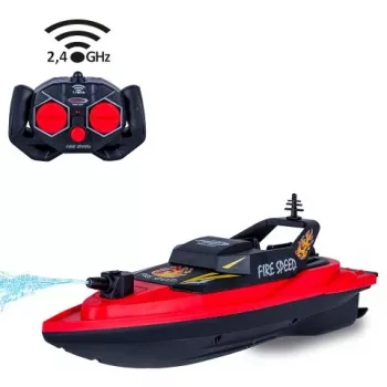 JAMARA Fire Speed RC Πυροσβεστικό σκάφος 2,4 GHz με λειτουργία εκτόξευσης νερού