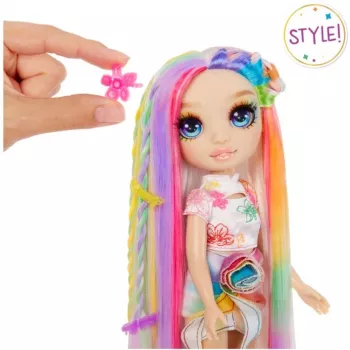 MGA Rainbow High Hair Chalk & Style Κούκλα - Amaya Raine