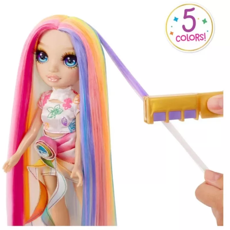 MGA Rainbow High Hair Chalk & Style Κούκλα - Amaya Raine
