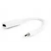 Gembird προσαρμογέας Mini DisplayPort σε HDMI 4K 30Hz λευκό A-MDPM-HDMIF-02-W