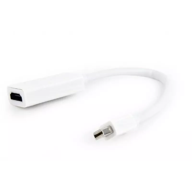 Gembird προσαρμογέας Mini DisplayPort σε HDMI 4K 30Hz λευκό A-MDPM-HDMIF-02-W