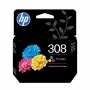 HP 308 Γνήσιο μελανοδοχείο, τρίχρωμο