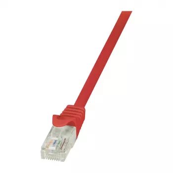 LogiLink Καλώδιο patch Cat.6 U/UTP, RJ45, κόκκινο, 1,5 m, EconLine