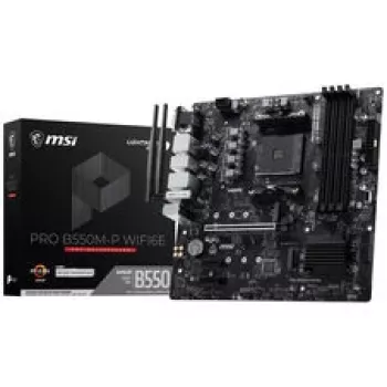 MSI PRO B550M-P WiFi6E Μητρική (B550, AM4, mATX, AMD)