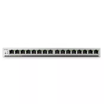 ZyXEL GS1100-16EP 16-Port Gigabit PoE+ Unmanaged Switch, 135W Budget, αθόρυβο, λεπτό