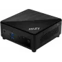 MSI Cubi 5 1MA-662AT Mini-PC, Intel Core i3-100U, 8GB, 256GB SSD, Windows 11 Home, Μαύρο