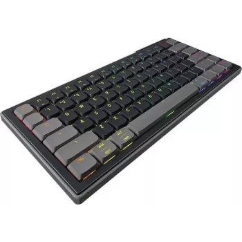 CHERRY K63W PRO COMPACT ULTRA-WIDEBAND Μηχανικό Πληκτρολόγιο Gaming - CHERRY MX Low Profile 2.0 Red, US-Layout, Μαύρο