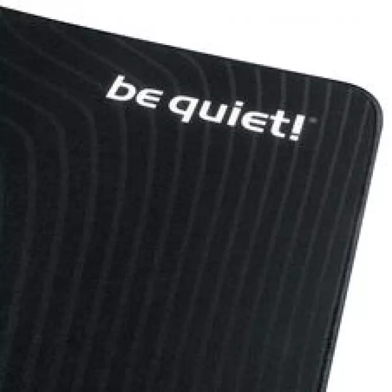 be quiet! Mousepad XL Μαύρο