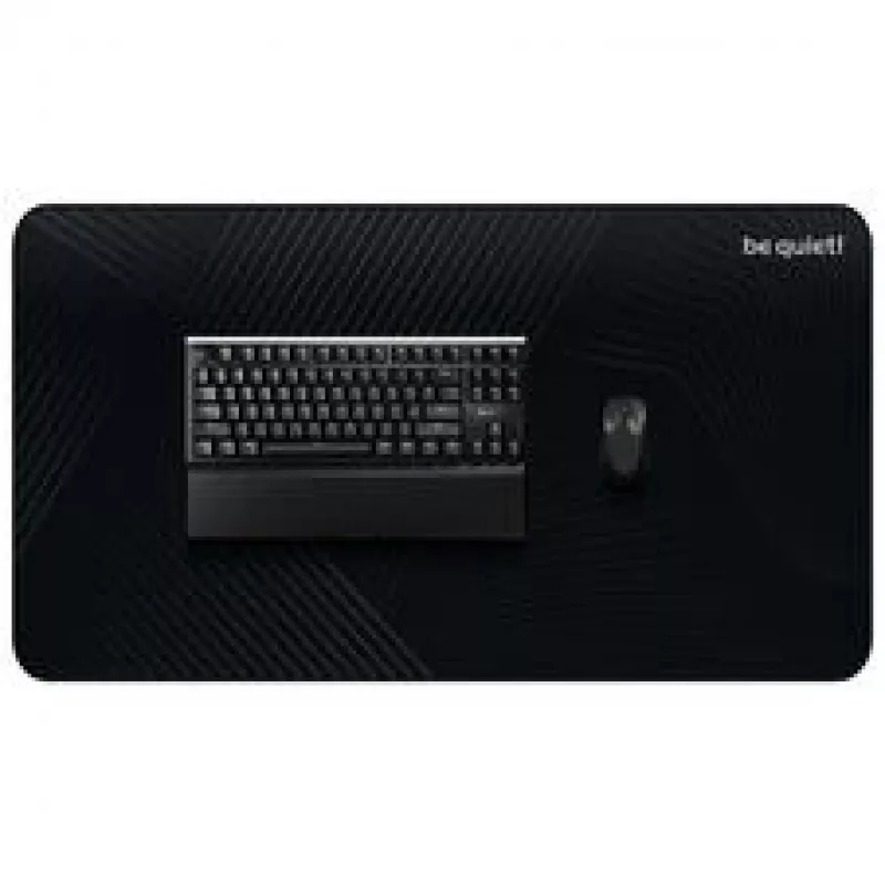 be quiet! Mousepad XL Μαύρο
