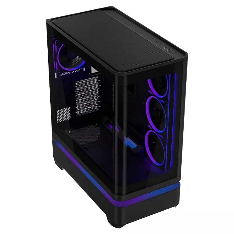 ASUS PRIME AP304 TG ARGB ATX Black Edition Κουτί Gaming