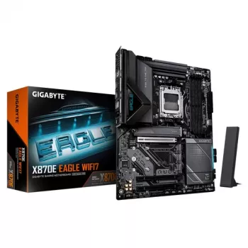 GIGABYTE X870E EAGLE WIFI7 AM5 ATX Μητρική, 4x DDR5, HDMI, DP, 4x M.2, USB4, Wi-Fi 7, 5GbE