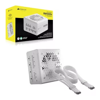 CORSAIR RMe White Series RM1000e 2026 Cybenetics Platinum πιστοποιημένο 1000W πλήρως modular ATX 3.0 τροφοδοτικό