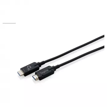 DIGITUS Armored HDMI 2.1 Active Optical Καλώδιο, 8K UHD, 20 m, μαύρο