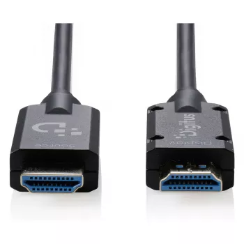 DIGITUS Armored HDMI 2.1 Active Optical Καλώδιο, 8K UHD, 20 m, μαύρο