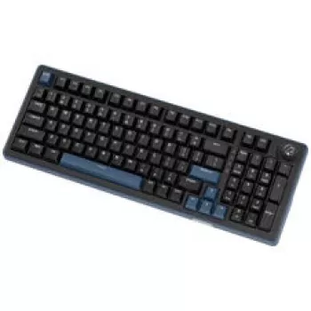 Ducky OK-M 98 gaming πληκτρολόγιο, 98%-Layout, Hot-Swappable, RGB, ANSI - KTT Baby Blue διακόπτες