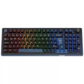 Ducky OK-M 98 gaming πληκτρολόγιο, 98%-Layout, Hot-Swap, RGB φωτισμός, ISO, KTT Tactile διακόπτες, Μαύρο
