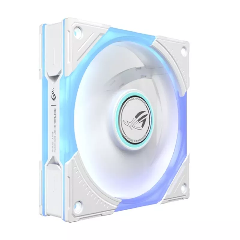 ASUS ROG Eurux GR120 ARGB Reverse Fan White Edition, 120 mm, μεμονωμένη συσκευασία