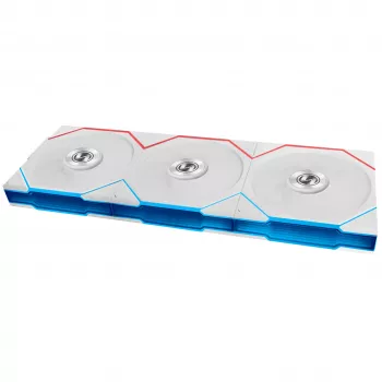 Lian Li UNI FAN TL FLEX Wireless ARGB ανεμιστήρας 120mm, Λευκό, συσκευασία 3 τεμ. με controller