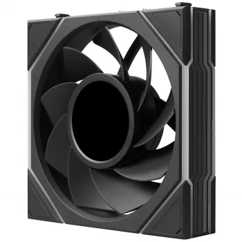 Lian Li UNI FAN TL LCD FLEX Wireless 120mm Reverse Blade ARGB PWM ανεμιστήρας με οθόνη LCD - Μαύρο