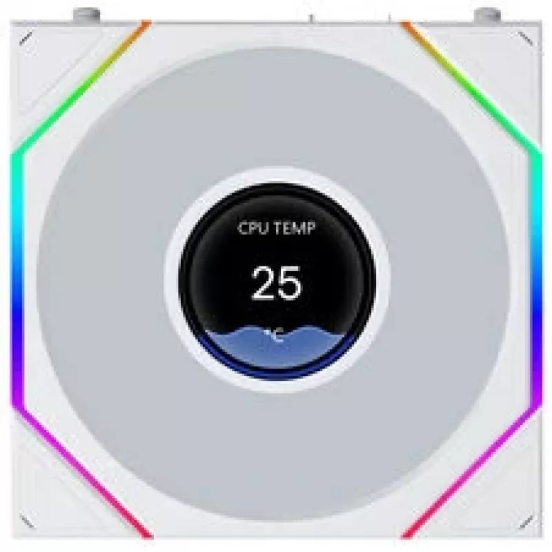 Lian Li UNI FAN TL LCD FLEX Wireless ARGB Reverse Blade ανεμιστήρας 120mm - Λευκό