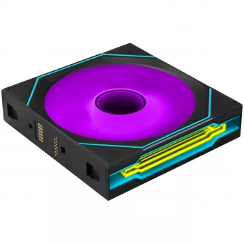 Lian Li UNI FAN SL-INF FLEX Wireless ARGB Reverse Blade ανεμιστήρας 120mm - Μαύρο