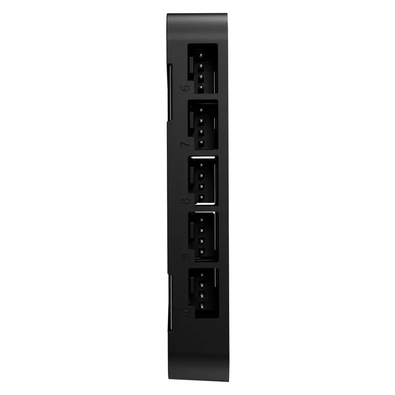ARCTIC Fan Controller 10-Port PWM Hub με τροφοδοσία SATA, Μαύρο
