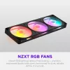 NZXT F360 RGB 360mm All-in-One Υδρόψυκτο CPU - Μαύρο