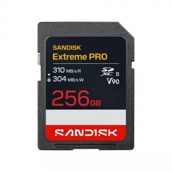 SanDisk Extreme PRO 256 GB SDXC UHS-II V90 U3 Class 10 Κάρτα μνήμης