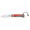 Opinel No. 08 Outdoor κόκκινο πολυλειτουργικό σουγιάς τσέπης