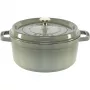 Staub La Cocotte 24cm Στρογγυλή Cocotte, Ευκάλυπτος, Χυτοσίδηρος