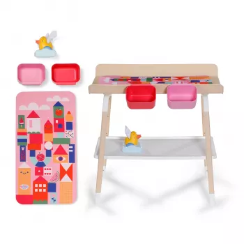 ZAPF CREATION BABY born Αλλαξιέρα Κούκλας με Ενσωματωμένο Χώρο Αποθήκευσης και Αφαιρούμενη Μαξιλάρα