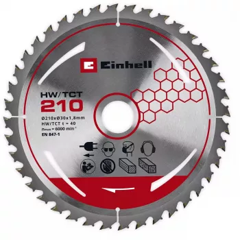 Einhell TE-TS 36/8 T Li-Solo Δισκοπρίονο Πάγκου Μπαταρίας 210 mm (4340455)