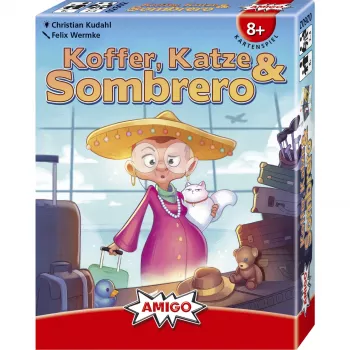 AMIGO Koffer, Katze & Sombrero Παιδικό Παιχνίδι Μνήμης